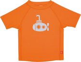 Lässig Splash & Fun Korte mouw Rashguard UV zwemshirt –  Submarine Oranje maat 62/68  3-6 maanden