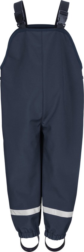 Playshoes - Softshell broek met bretels voor kinderen - Donkerblauw - maat 116cm