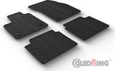 Gledring Rubbermatten passend voor Ford Focus IV HB 5-deurs & Wagon 2018- (T profiel 4-delig + montageclips)
