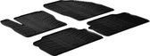 Gledring Rubbermatten passend voor Ford C-Max 2003-2009 (T profiel 4-delig + montageclips)