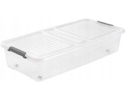 KEEEPER LEO Opbergbox met deksel voor onder het bed 33 L 77x38 cm