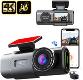 Bol.com Discovery - 4K Ultra HD - Dashcam voor + 1080P Camera Achter met WIFI en APP Ondersteuning # TIJDELIJK GRATIS "DIRECT PO... aanbieding