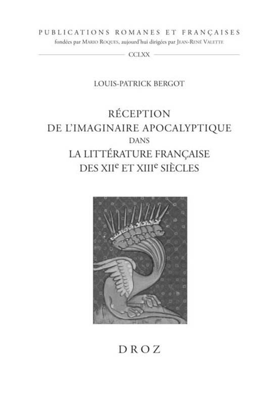Publications Romanes et Françaises - Réception de l'imagin ... - cover