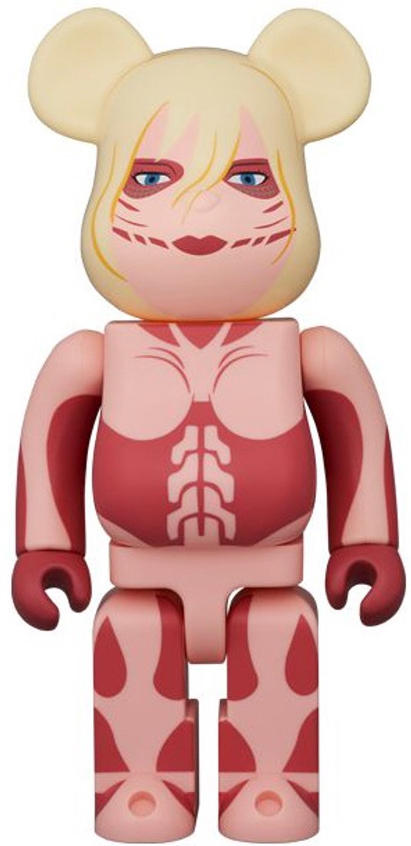 400% Bearbrick - Female Titan (Attack on Titan)