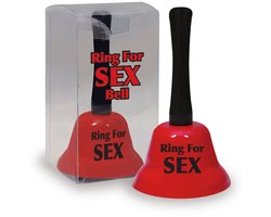 Little Genie - Grappig & Fout - Fop cadeau - Carnaval - Vrijgezellenfeest - Kado artikel - Thema Feest - Aanbellen voor seks - Rood