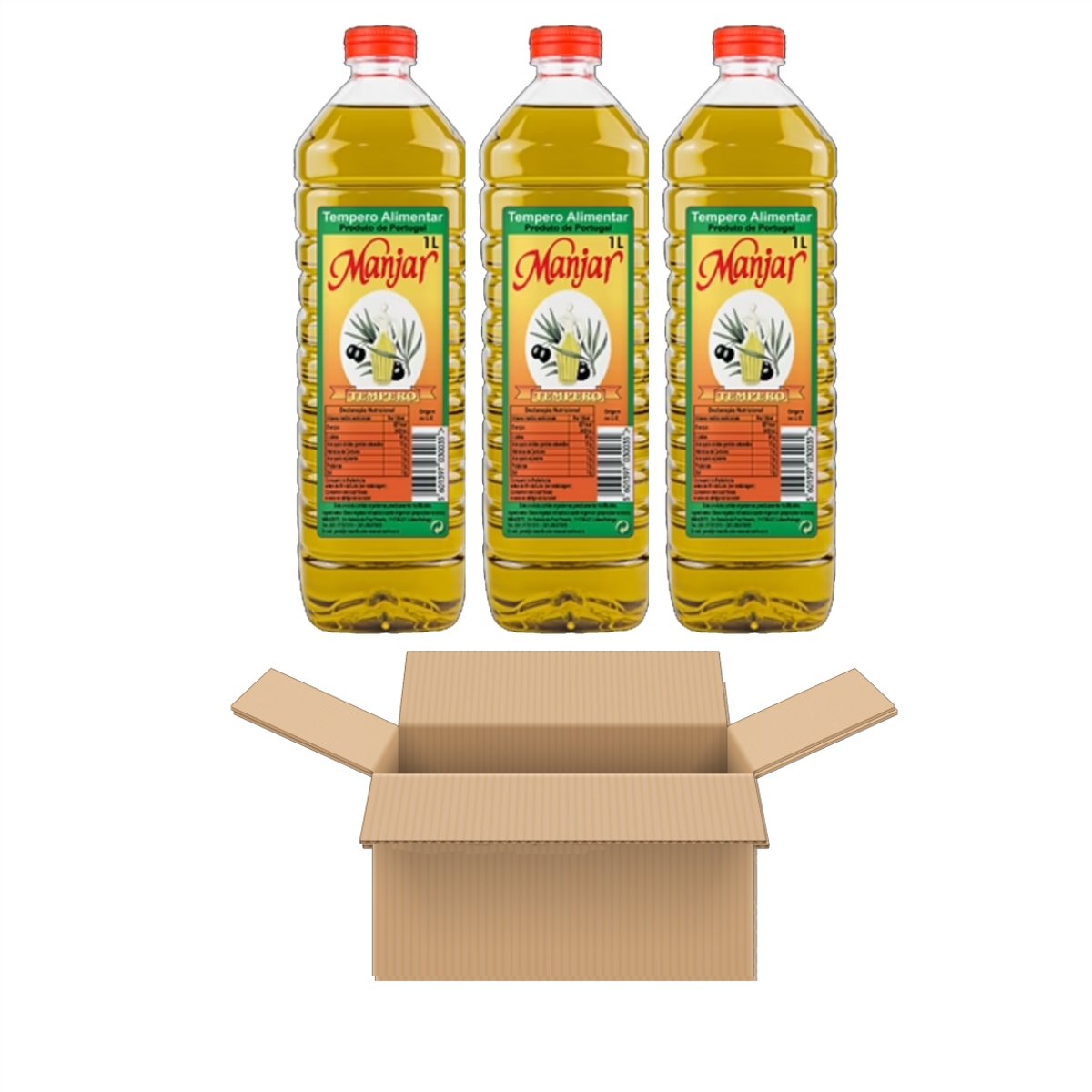 Manjar Tempero Olive Oil (3x1L)