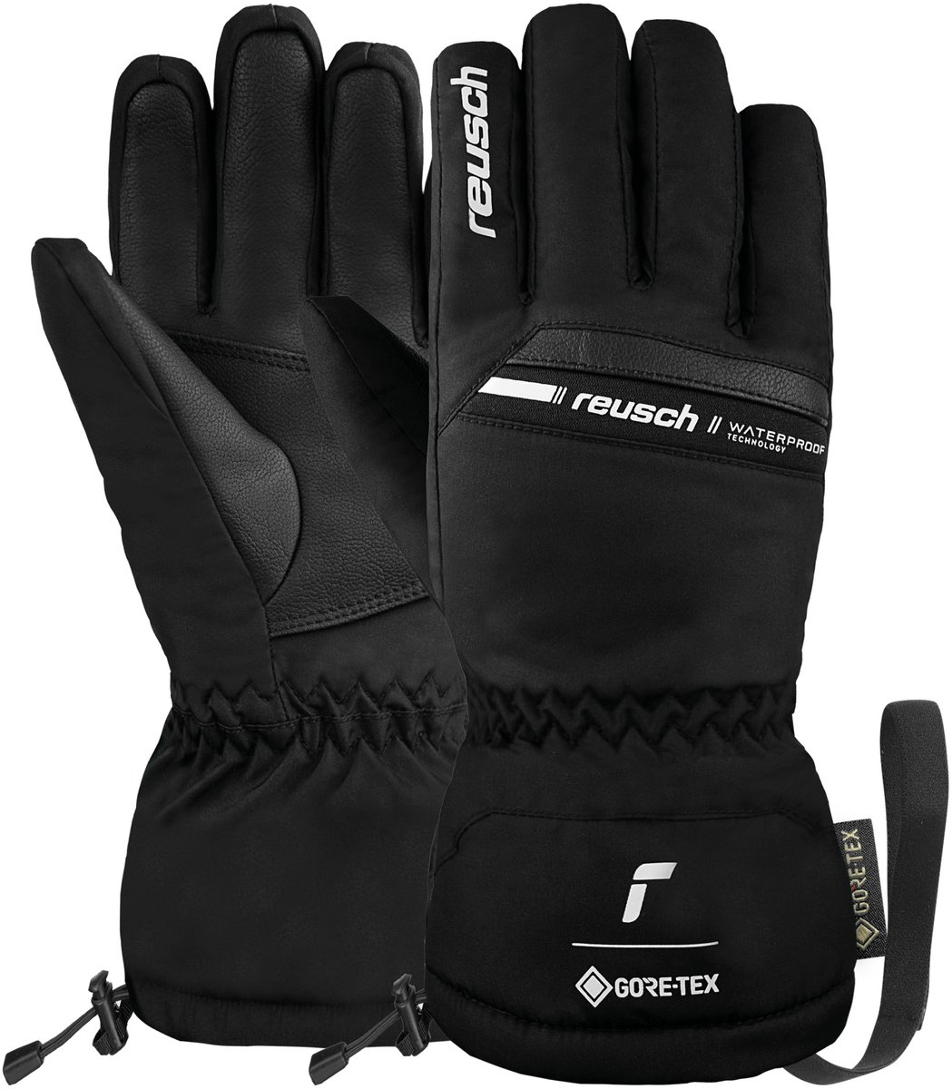 Reusch Sprint Gore-Tex Kinder Skiwanten Warm Waterdicht Ademend Zwart