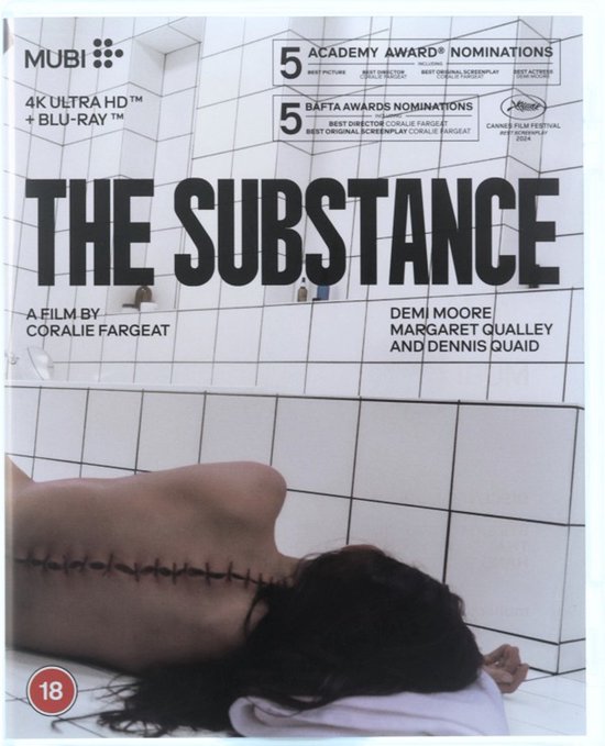 The Substance [Blu-Ray 4K]+[Blu-Ray]