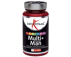 Lucovitaal Multivitamine Supplementen - Compleet Man - 40 Tabletten