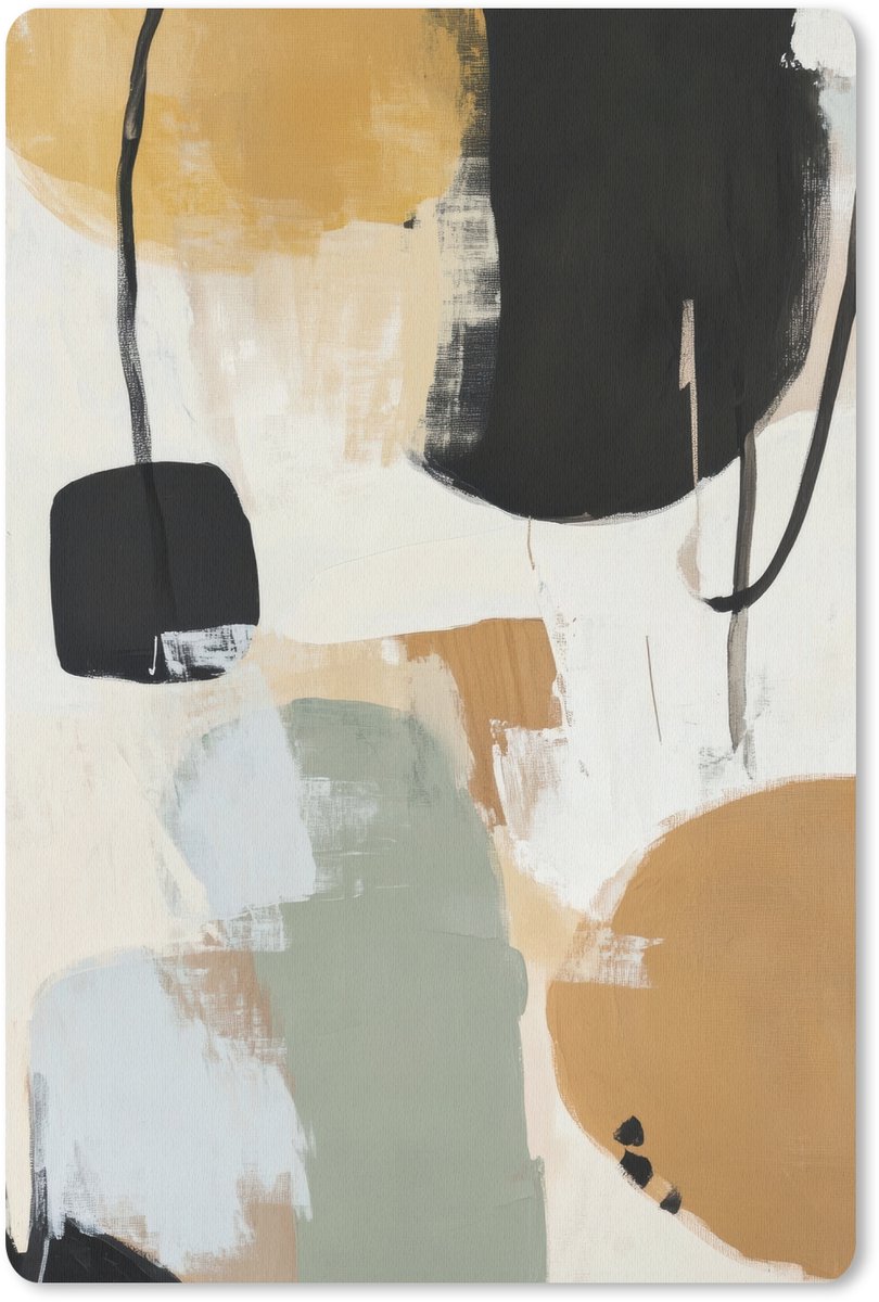 Muismat 18x27 cm - Mousepad Paint - Abstract - Kleuren - Muismatten