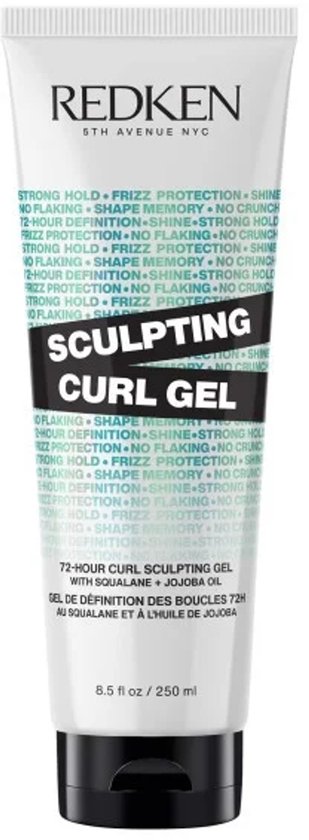 Redken Sculpting Curl Gel - Sterke Houdbaarheid voor gedefinieerde en gehydrateerde Krullen - 250ml