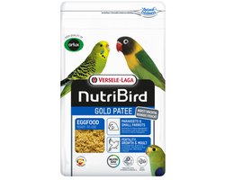 Gold Patee parkieten en kleine papegaaien 1 kilo - Eivoer voor vogels - Vogelvoer - Agapornis personata - Patee