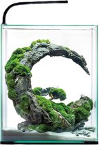 Bol.com Aquarium - "Smart D&N 30 Set ECOM: Compleet Zwarte Aquariumset voor Vis en Garnalen Ontworpen met Functionaliteit en Sti... aanbieding