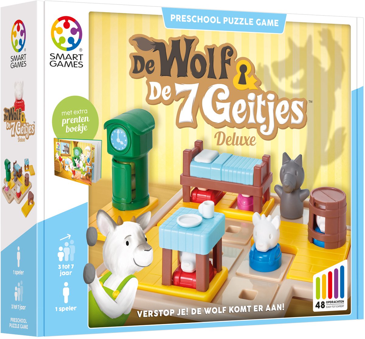 SmartGames De Wolf en de Zeven Geitjes Denkspel FR