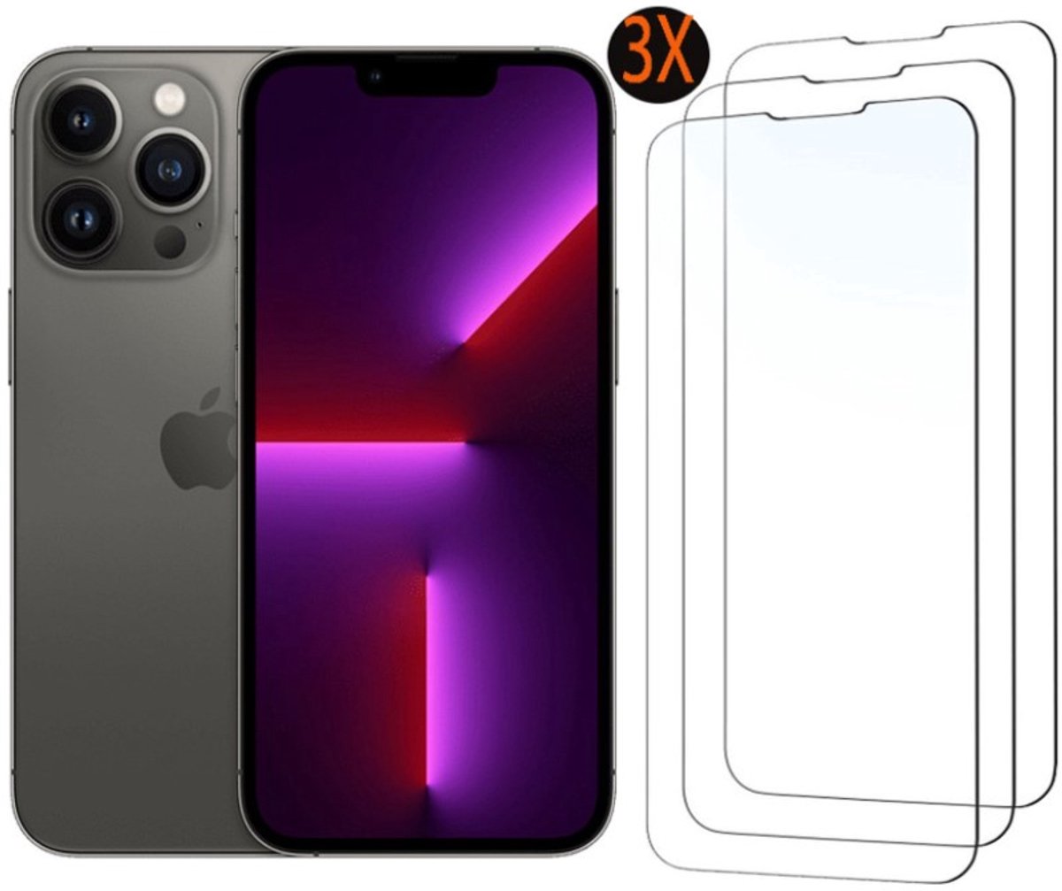 Apple iPhone XR-11 Screenprotector Beschermglas Glazen bescherming Screenprotector HD 9H beschermings glas geschikt geschikt voor Apple iPhone XR/11 - 3stuks
