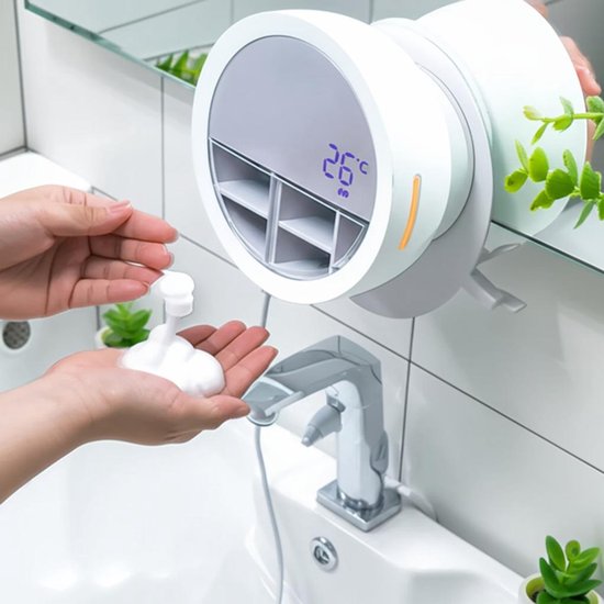 Zeeppompje - Intelligente Hygiëne Hub: Wandgemonteerde Automatische