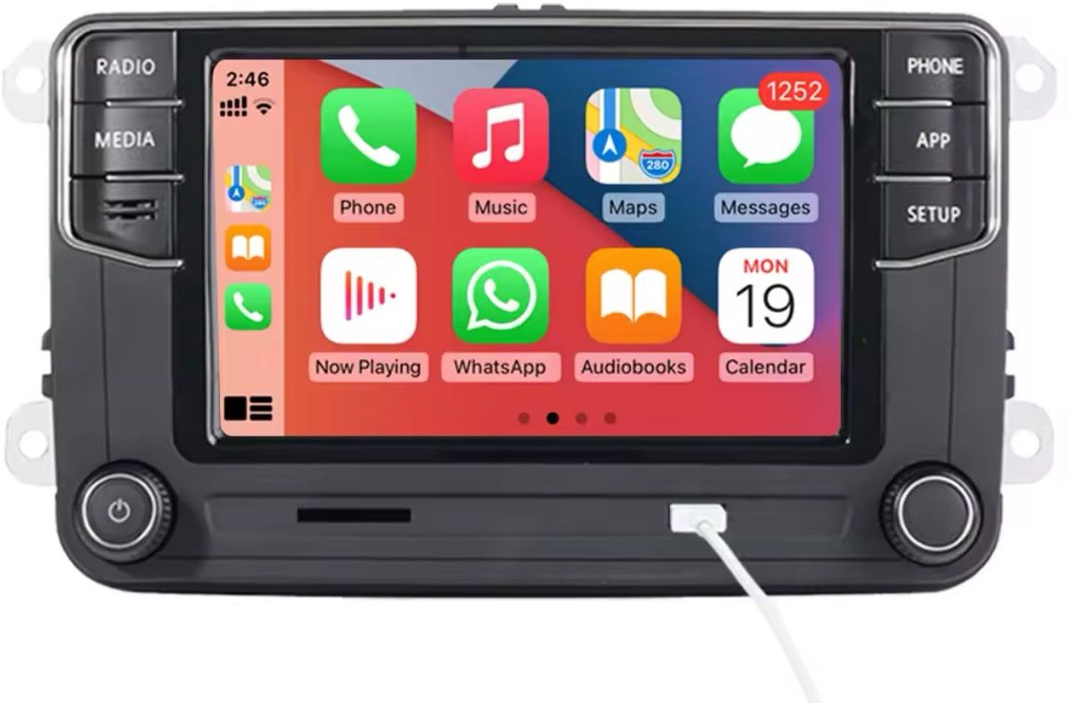 Volkswagen RCD 330 radio Apple CarPlay