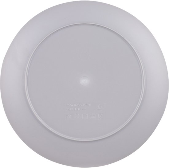 Bo-Camp - Servies - Renew - RPET - Grijs - 16 Stuks van Bo-Camp — afbeelding 2