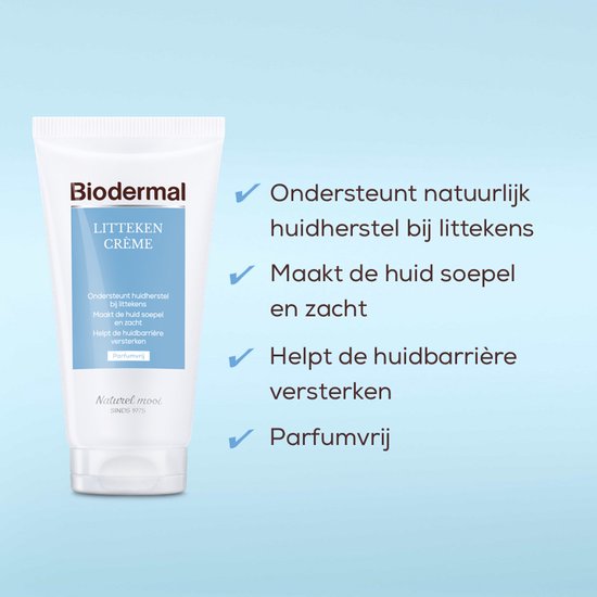 Biodermal Littekencrème - Vermindert zichtbaarheid van littekens - Littekencreme tube 25ml
