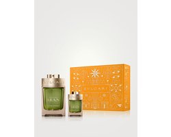 Bvlgari Man Wood Essence Giftset - 100 ml eau de parfum spray + 15 ml eau de parfum tasspray - cadeauset voor heren