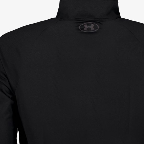 Under Armour UA Tech 2.0 1/2 Zip-BLK Heren Sporttrui - Zwart - Charcoal