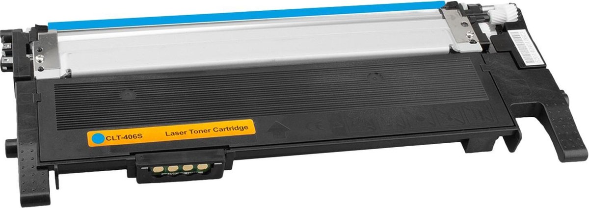 Toner cartridge / Alternatief voor Samsung CLT-C406S blauw | Samsung CLP360/ CLP360N/ CLP360ND/ CLP365/ CLP365W/ CLX3300/ CLX3305/ CLX3305FN/ CLX3305F