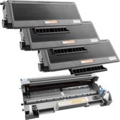 Print-Equipment Toner cartridge / Alternatief Spaarset 3 x TN-3280/3130/3170 toner + 1 Drum DR-3200 | Brother DCP-8070D/ DCP-8085DN/ HL 5240/ HL5270DN/