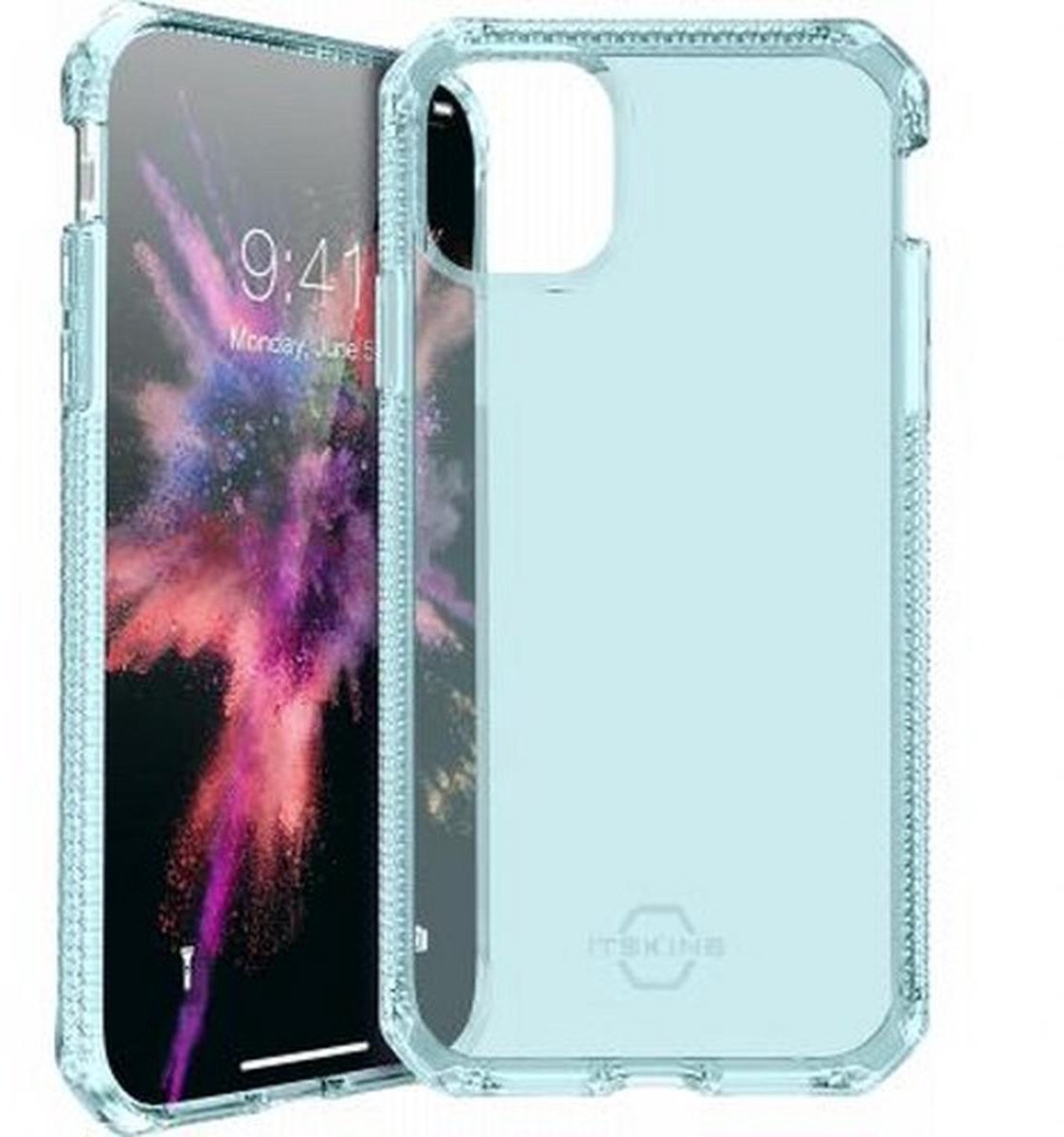 Itskins, Spectrum Helder, halfhard Geschikt voor Apple iPhone 11 Pro-hoesje, Transparant