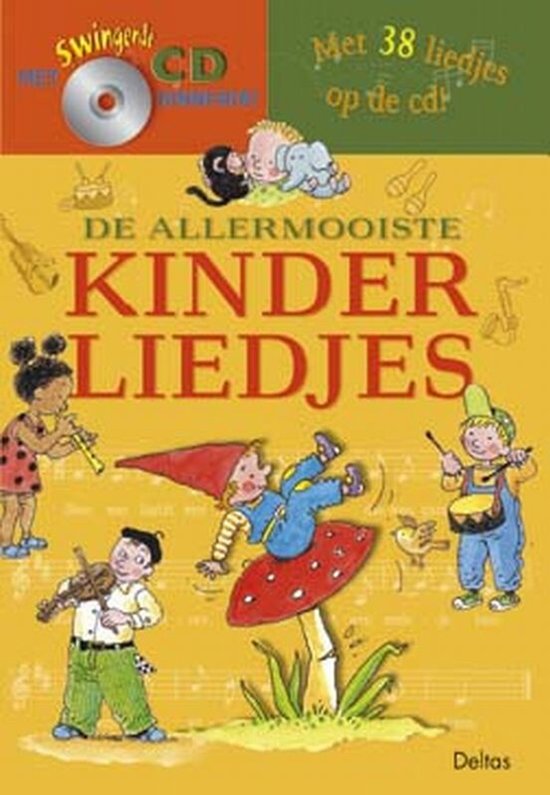 Allermooiste Kinderliedjes Met Cd - cover
