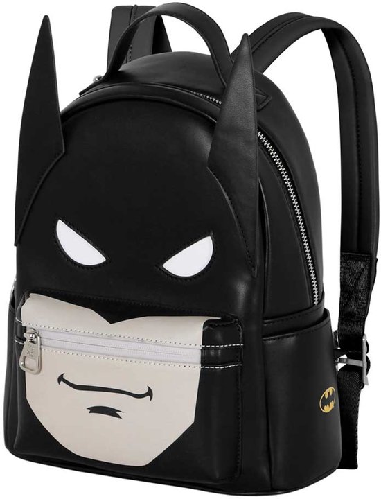 Karactermania - DC Comics - Batman - Kunstlederen Rugtas - Rugzak - Backpack - Zwart