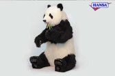 Panda Beer Zittend 130 cm, Hansa