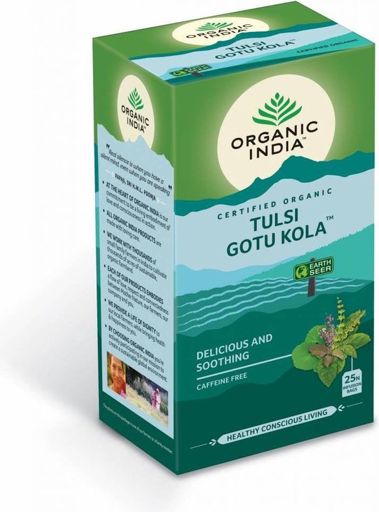 Foto: Biologische tulsi gotu kola