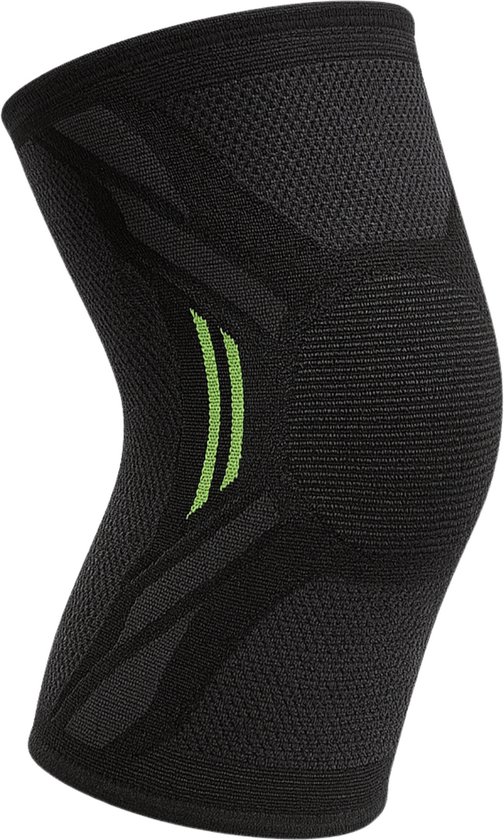 MR. PANACHE Kniebrace - Kniecompressieband - kniebraces - Kniebandage - Knieband - Knie brace - Kniebrace dames - Kniebrace Artrose - Patella Brace - Verlichting van Gewrichtspijn - Kniebrace Scharnier - Kniebrace Meniscus - Maat L - Zwart