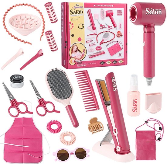 deAO Ensemble de Salon de Beauté pour Enfants, Jouets de Coiffure pour deAO Ensemble de Salon de Beauté pour Enfants, Jouets de Coiffure pour