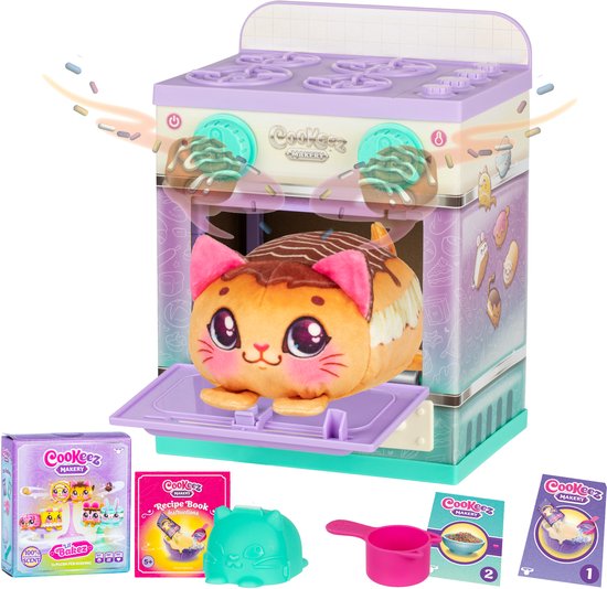 Cookeez Makery Lil' Bakez Oven - Bak je pluchen knuffeldier