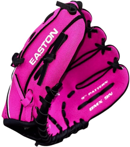 Foto: Honkbalhandschoen easton bmx9n 9 links roze