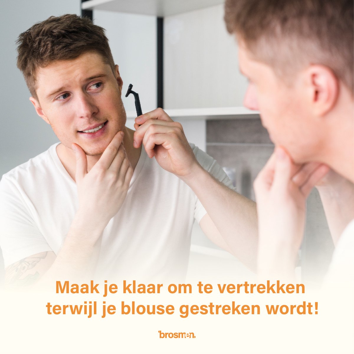 Brosmen Smooth Air - Strijkpop voor hemden en broeken - Strijkmachine - Strijkdroger - Strijksysteem - Strijkijzer - Wasdroger - Inclusief Spray Fles & Droogzak — cadeau in Cadeau-ideeën - foto 7