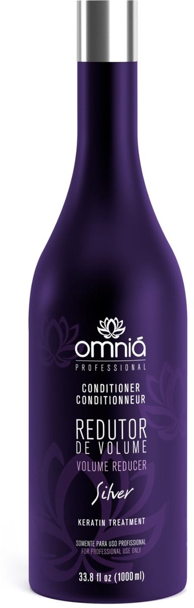 OMNIA Silver Smoothing Treatment – Steil Blond Haar zonder Geel Effect 1L