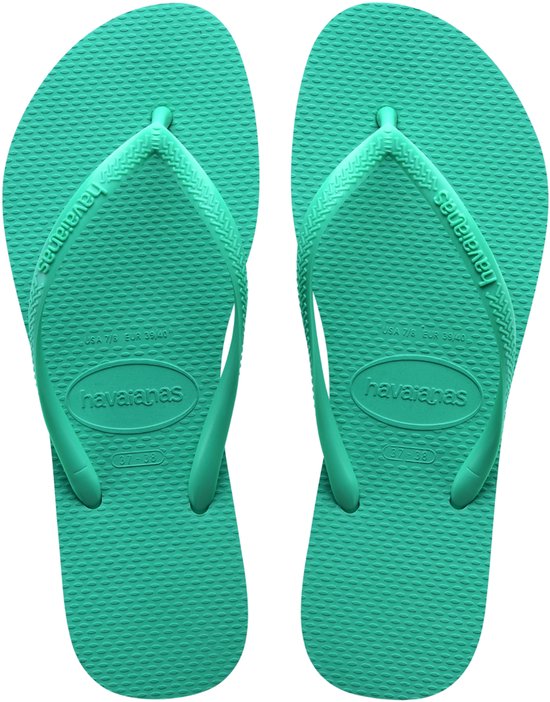 Havaianas Slim Dames Slippers - Groen - Maat 41/42