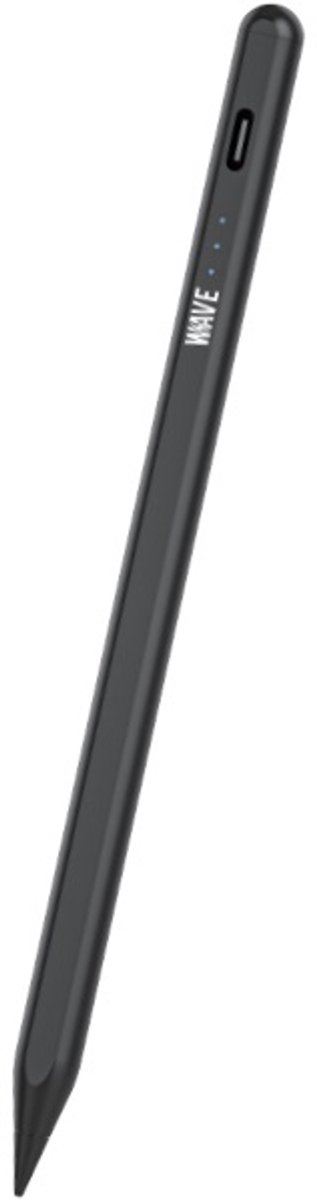 Stylus Pen - Alternatief voor Apple Pencil – Geschikt voor Apple iPad - Stylus Pencil met Magnetic & USB C Opladen - Handdetectie - Zwart