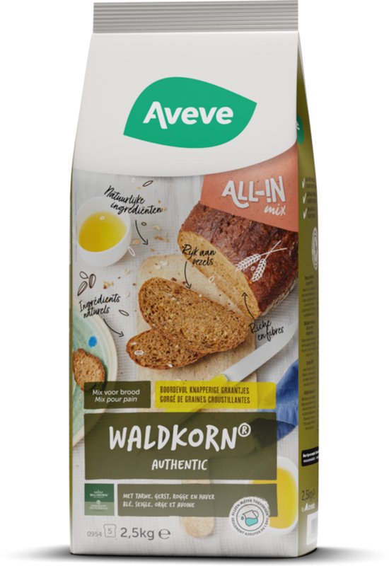 Aveve - Préparation pour pain tout-en-un Waldkorn® 2,5 kg