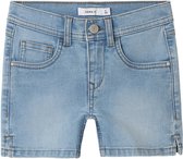 Short slim NKFSALLI DNM 3398-IC TB pour Filles - Denim Blue clair