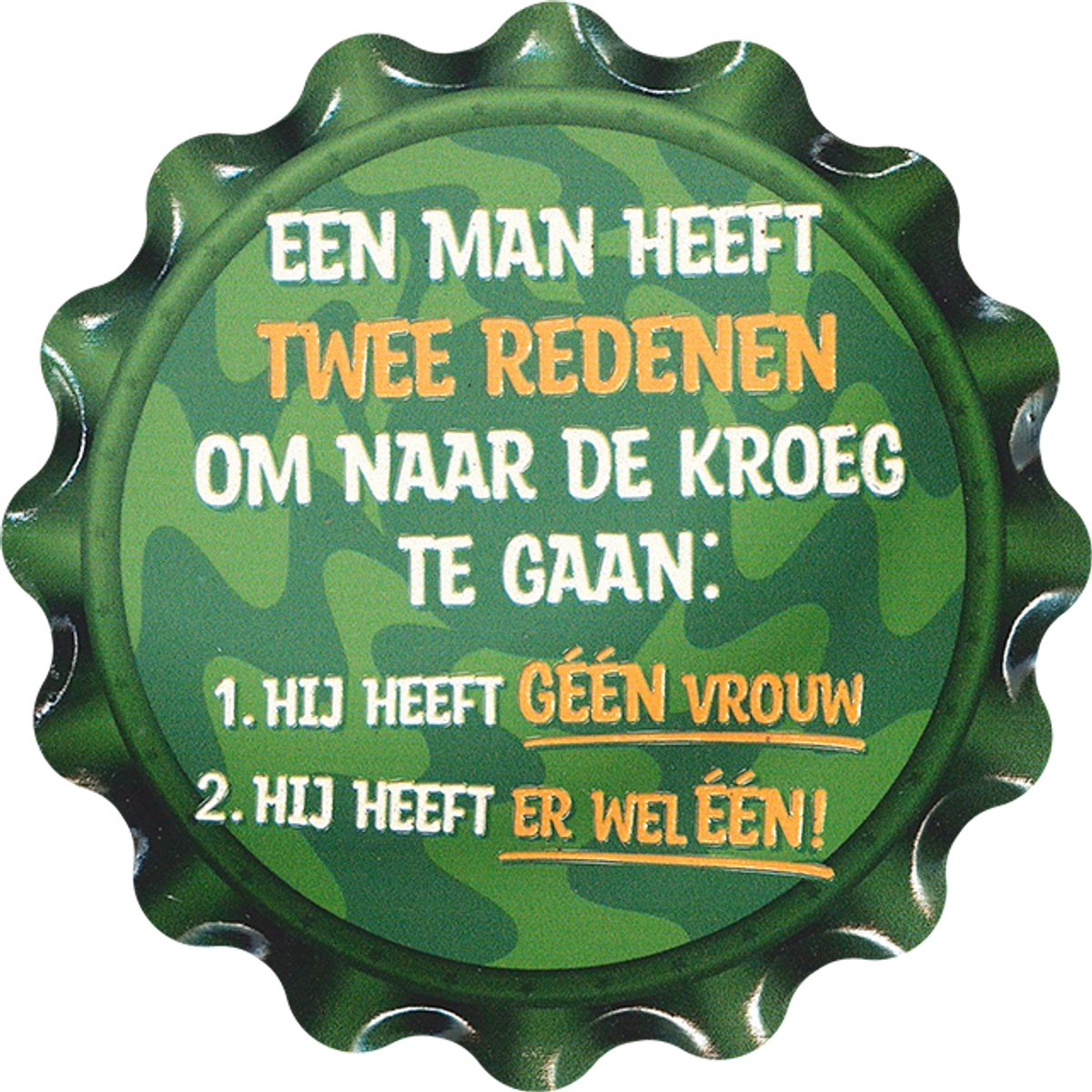 Cap coaster - Twee redenen