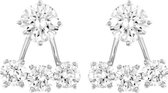 Swarovski Oorbellen Attract Light 5123880 - Zilverkleurig - 1,5 cm