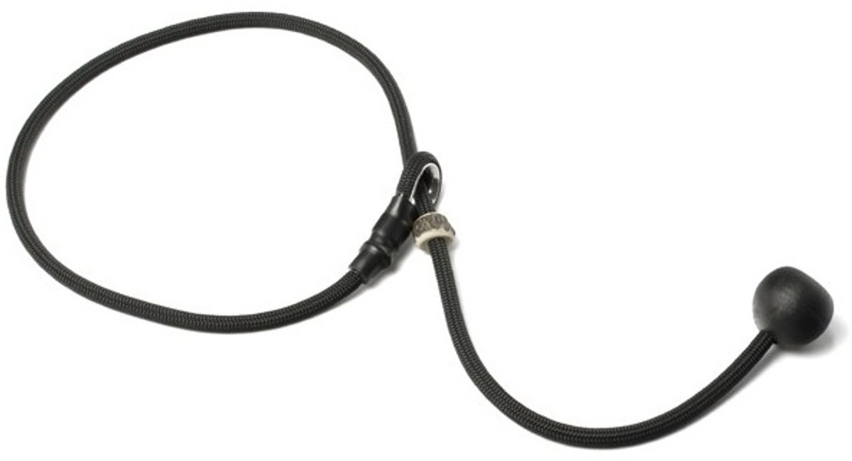 Mystique field trial lijn met knop 65cm zwart