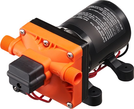 Pompe à eau à membrane SucceBuy 12V,3 GPM (11,36 L/min),4 chambres