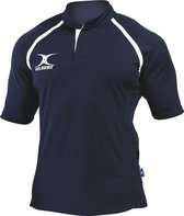 Gilbert Rugbyshirt Xact Blauw - 2XL