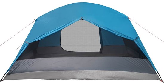 vidaXL - Gezinstent - met - luifel - 6-persoons - waterdicht - blauw van Vidaxl — afbeelding 4