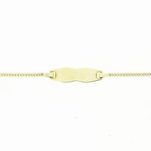 Huiscollectie Gouden Kinderarmband 14krt 12-14cm
