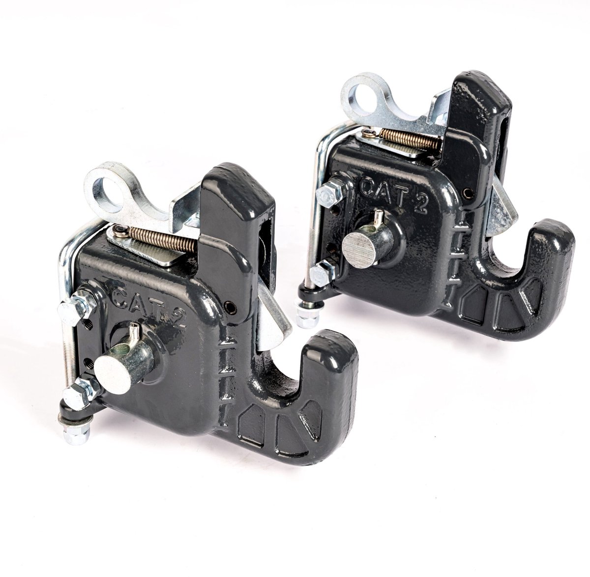 2 x Vanghaak Cat 2 – Snelkoppelingsset voor Tractor – Snelwisselsysteem voor hefarmen